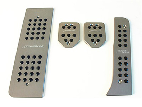 pedals mk5 m gunmetal Pedal cover set for VW GTI