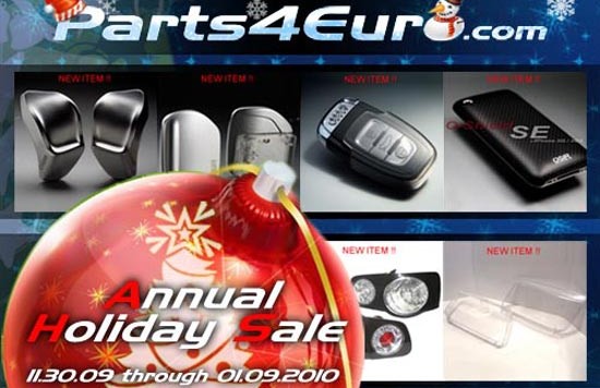 parts4euroth 550x356 Parts4Euro.com Announces Annual Holiday Sale