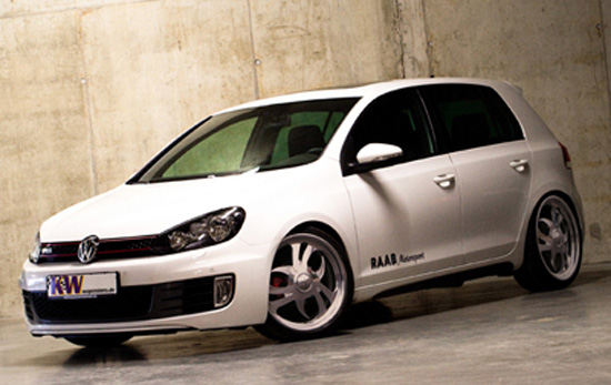 Golf6300x200 KW coilovers for the VW Golf V