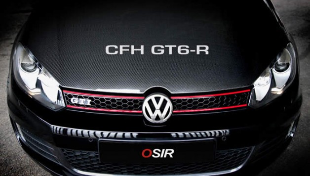 vw golf 6 carbon hood 628x356 OSIR Carbon parts for VW Golf 6