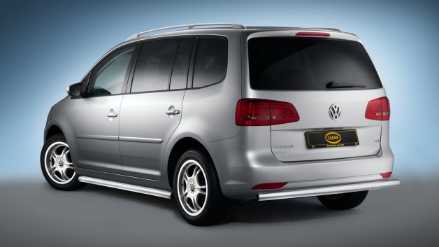 COBRA Tourn Pic2 628x353 Exclusive Accessories for the VW Touran, Sharan and Caddy
