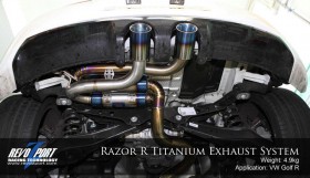 titanium exhaust 8 280x161 Razor R Titanium Exhaust