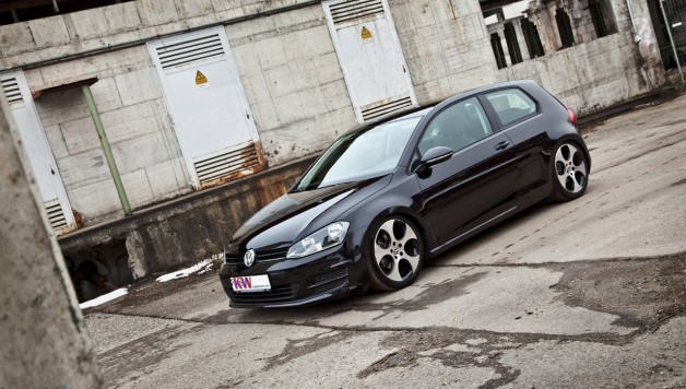 KW Golf7 Front 01 628x356 KW coilovers for the new Volkswagen Golf VII