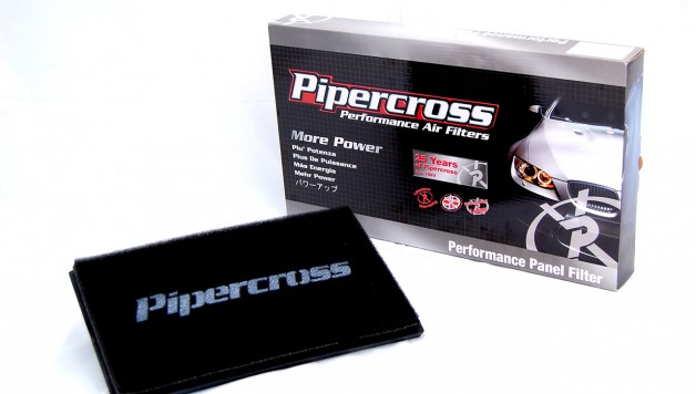 Pipercross Black Filter and Box 628x356 Pipercross VW Golf GTI Mk5 2.0 TSI Panel Filter