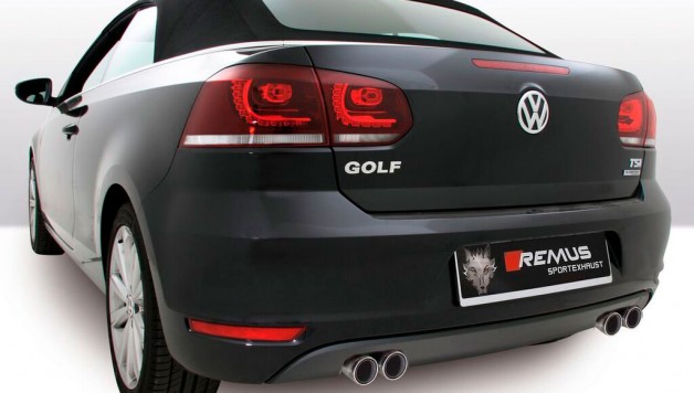 remus 1 628x356 Remus Performance Exhaust For VW Golf Mk VI, VI Convertible and Scirocco Type 13