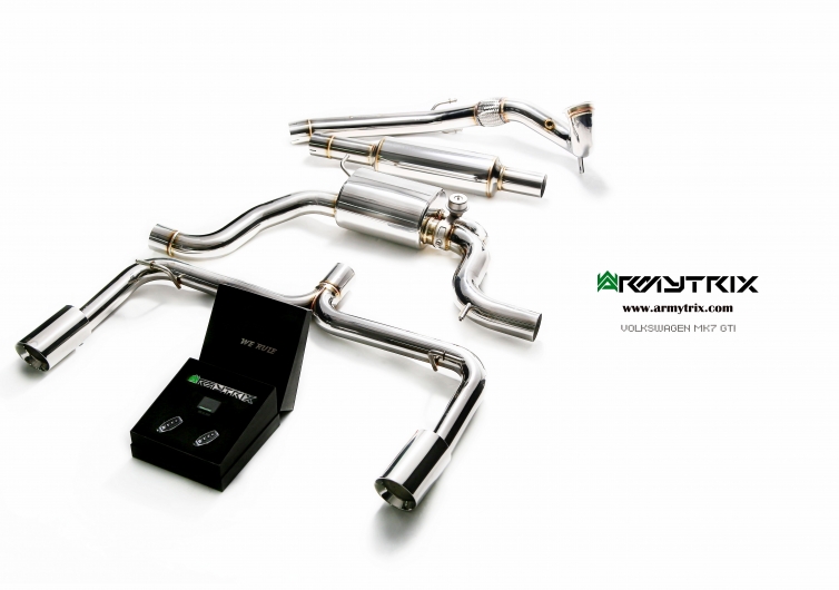 armytrix exhaust system golf 7 1 Armytrix Exhaust System for VW Golf 7